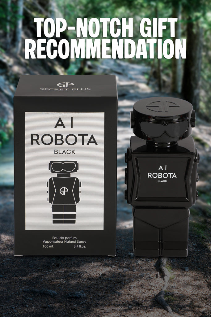 AI ROBOTA BLACK SPRAY PERFUME EAU DE PARFUM FOR MEN - 100ML/3.4FL.OZ. - Riah Fashion