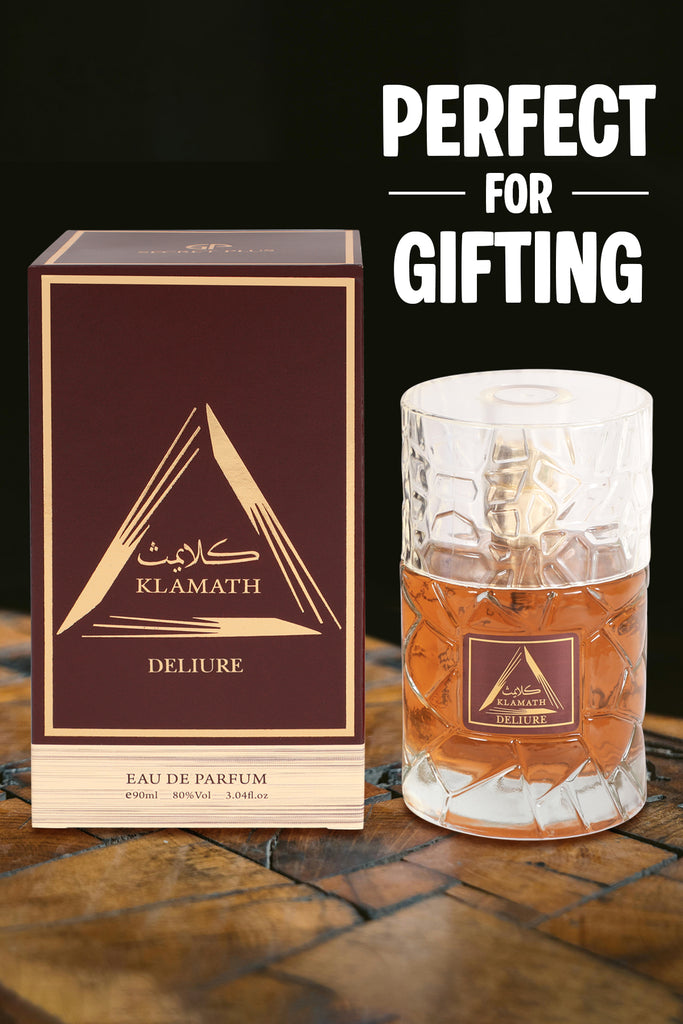 KLAMATH DELIURE SPRAY PERFUME EAU DE PARFUM FOR MEN - 90ML/3.04FL.OZ. - Riah Fashion
