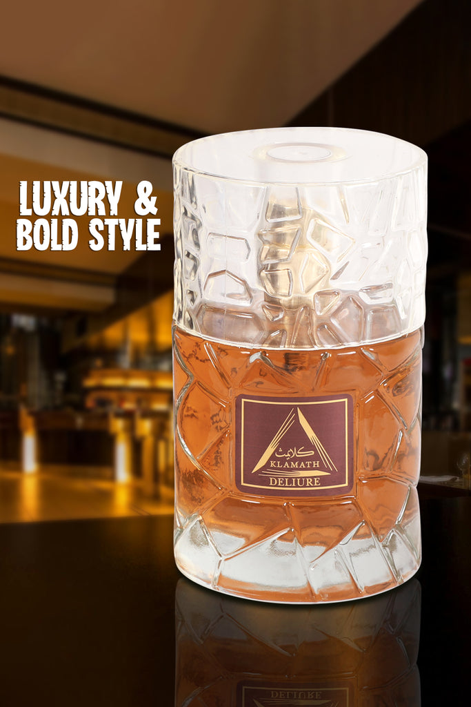 KLAMATH DELIURE SPRAY PERFUME EAU DE PARFUM FOR MEN - 90ML/3.04FL.OZ. - Riah Fashion