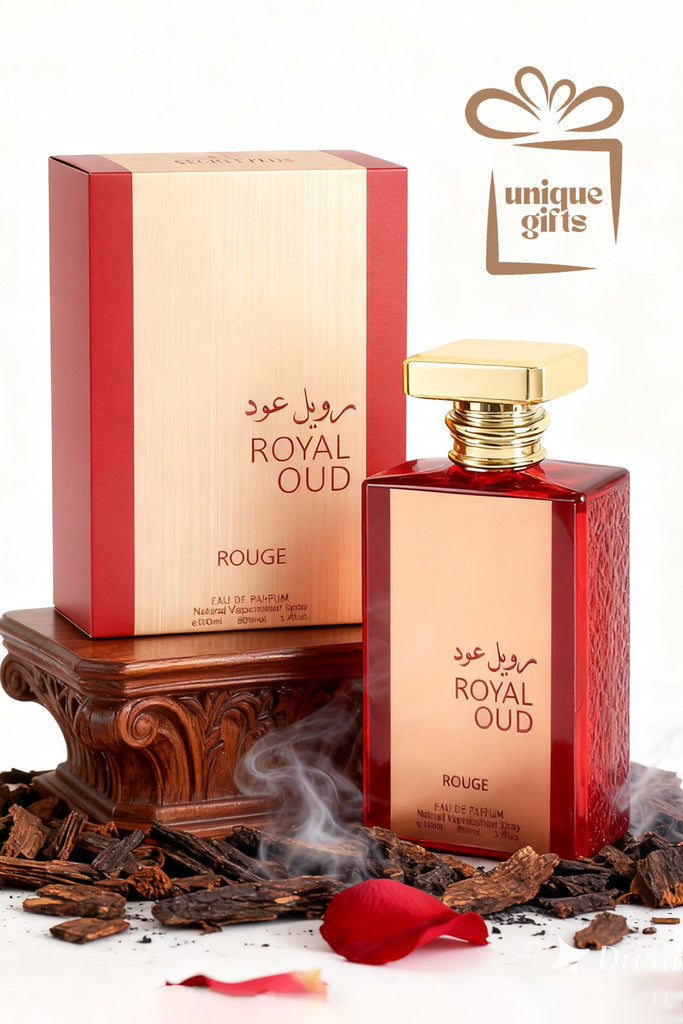 ROYAL OUD ROUGE SPRAY PERFUME EAU DE PARFUM FOR MEN - 100ML/3.4FL.OZ.