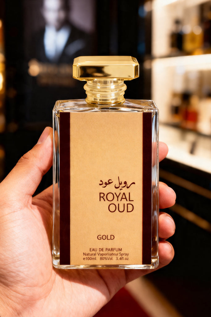 ROYAL OUD GOLD SPRAY PERFUME EAU DE PARFUM FOR MEN AND WOMEN - 100ML/3.4FL.OZ.