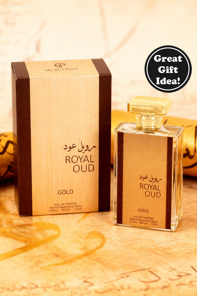 ROYAL OUD GOLD SPRAY PERFUME EAU DE PARFUM FOR MEN AND WOMEN - 100ML/3.4FL.OZ.