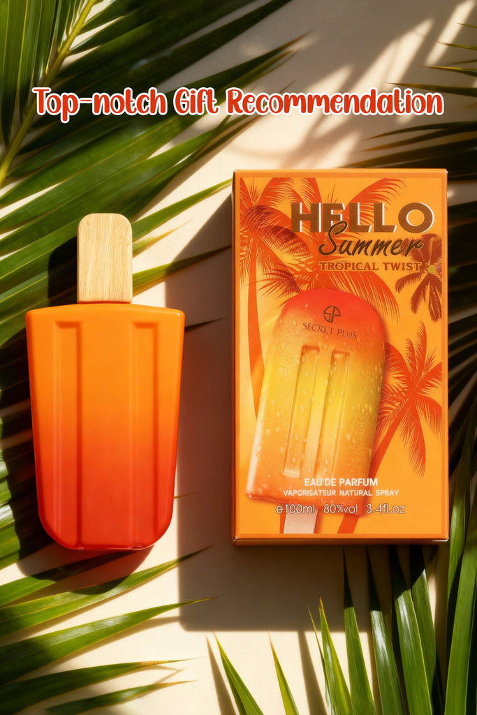 HELLO SUMMER TROPICAL TWIST SPRAY PERFUME EAU DE PARFUM FOR WOMEN - 100ML/3.4FL.OZ.