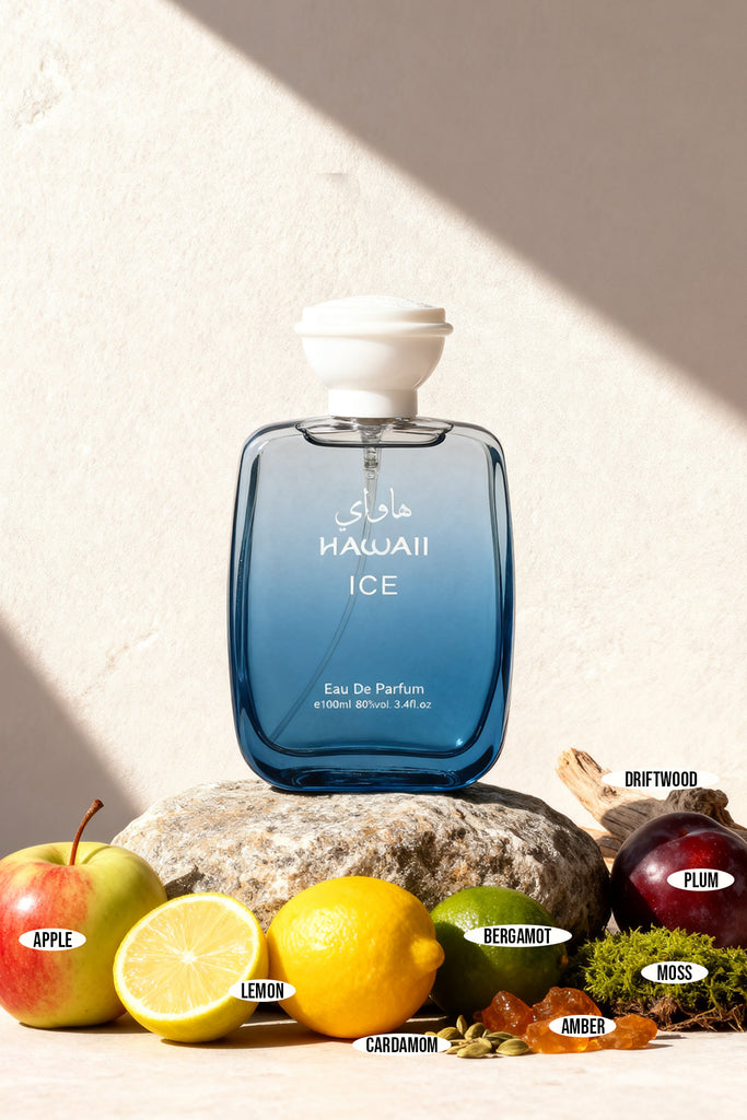 HAWAII ICE SPRAY PERFUME EAU DE PARFUM FOR MEN - 100ML/3.4FL.OZ.