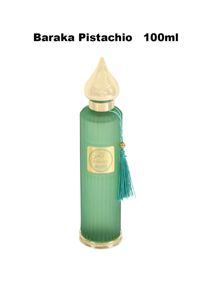 BARAKA PISTACHIO SPRAY PERFUME EAU DE PARFUM FOR MEN AND WOMEN - 100ML/3.4FL.OZ.