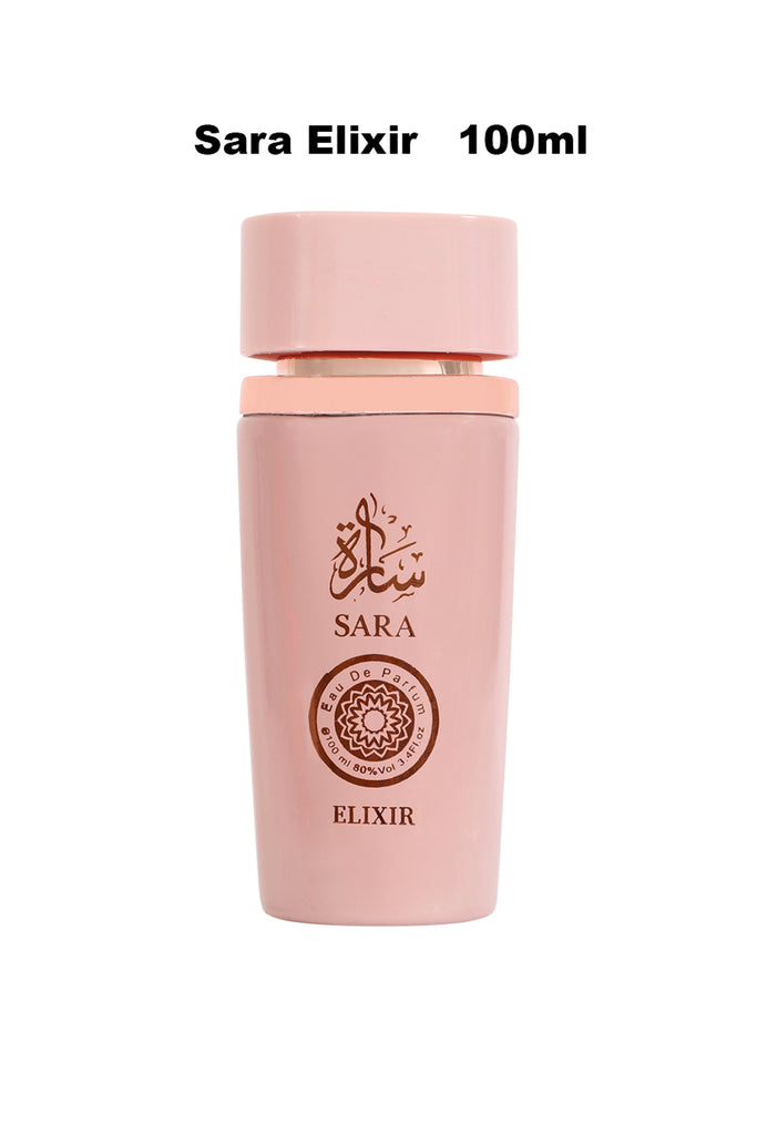 SARA ELIXIR SPRAY PERFUME EAU DE PARFUM FOR WOMEN - 100ML/3.4FL.OZ.