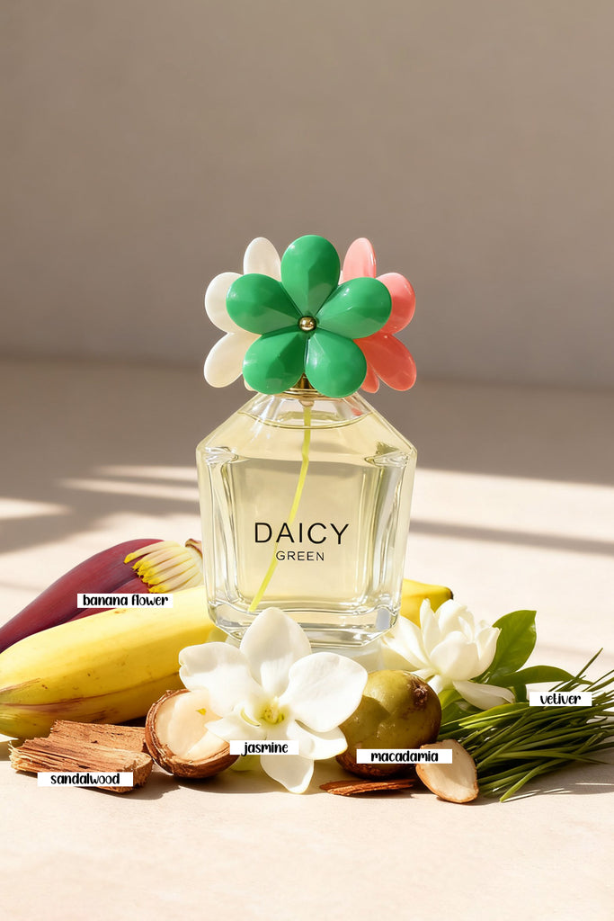 DAICY GREEN SPRAY PERFUME EAU DE PARFUM FOR WOMEN - 100ML/3.4FL.OZ.