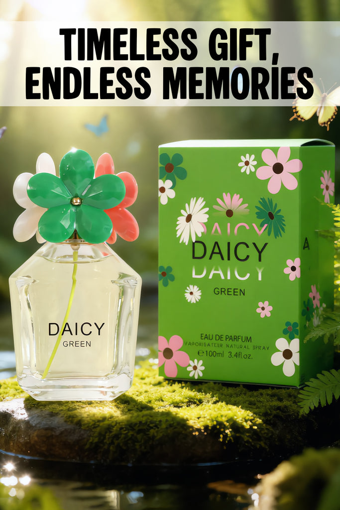 DAICY GREEN SPRAY PERFUME EAU DE PARFUM FOR WOMEN - 100ML/3.4FL.OZ.