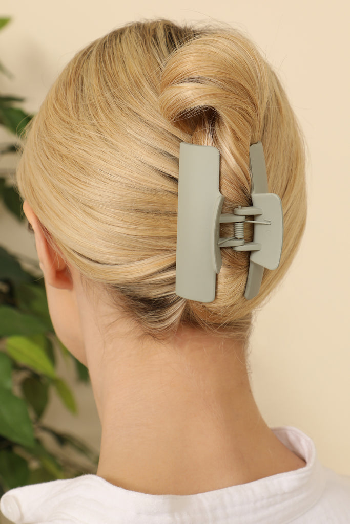 BIG RECTANGLE HAIR CLAW CLIP HAIR ACCESSORIES