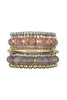 REGULAR SIZE STACKABLE BEADS BRACELET SET