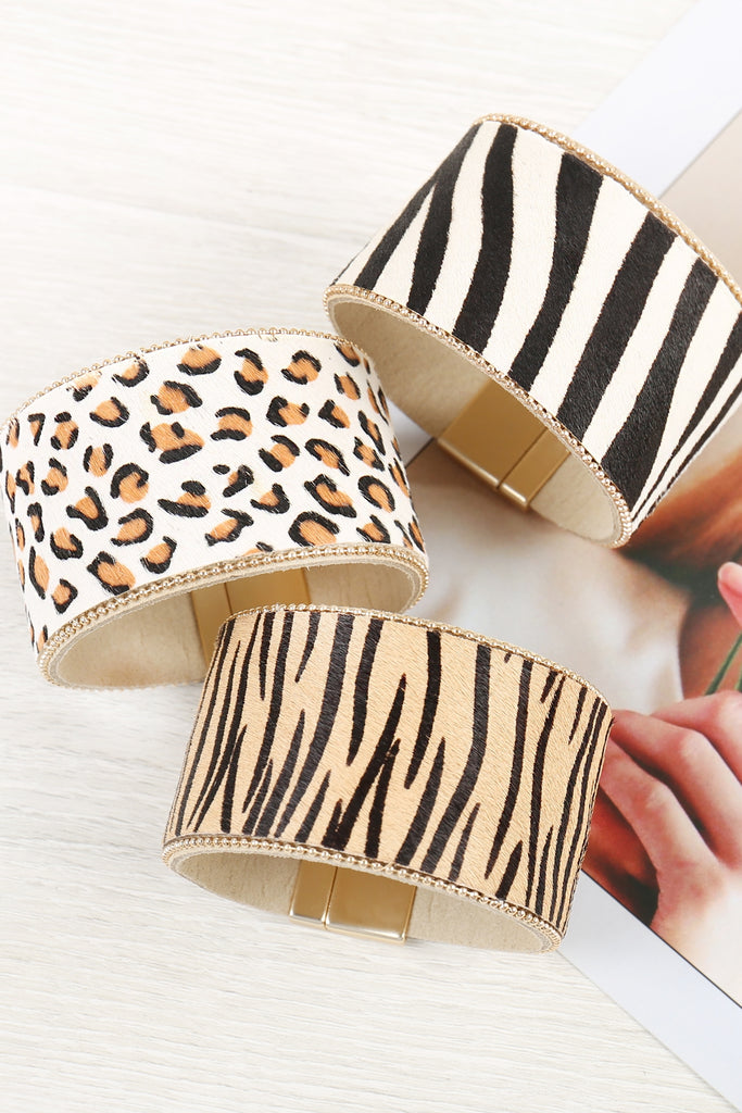 LEOPARD PRINT BANGLES