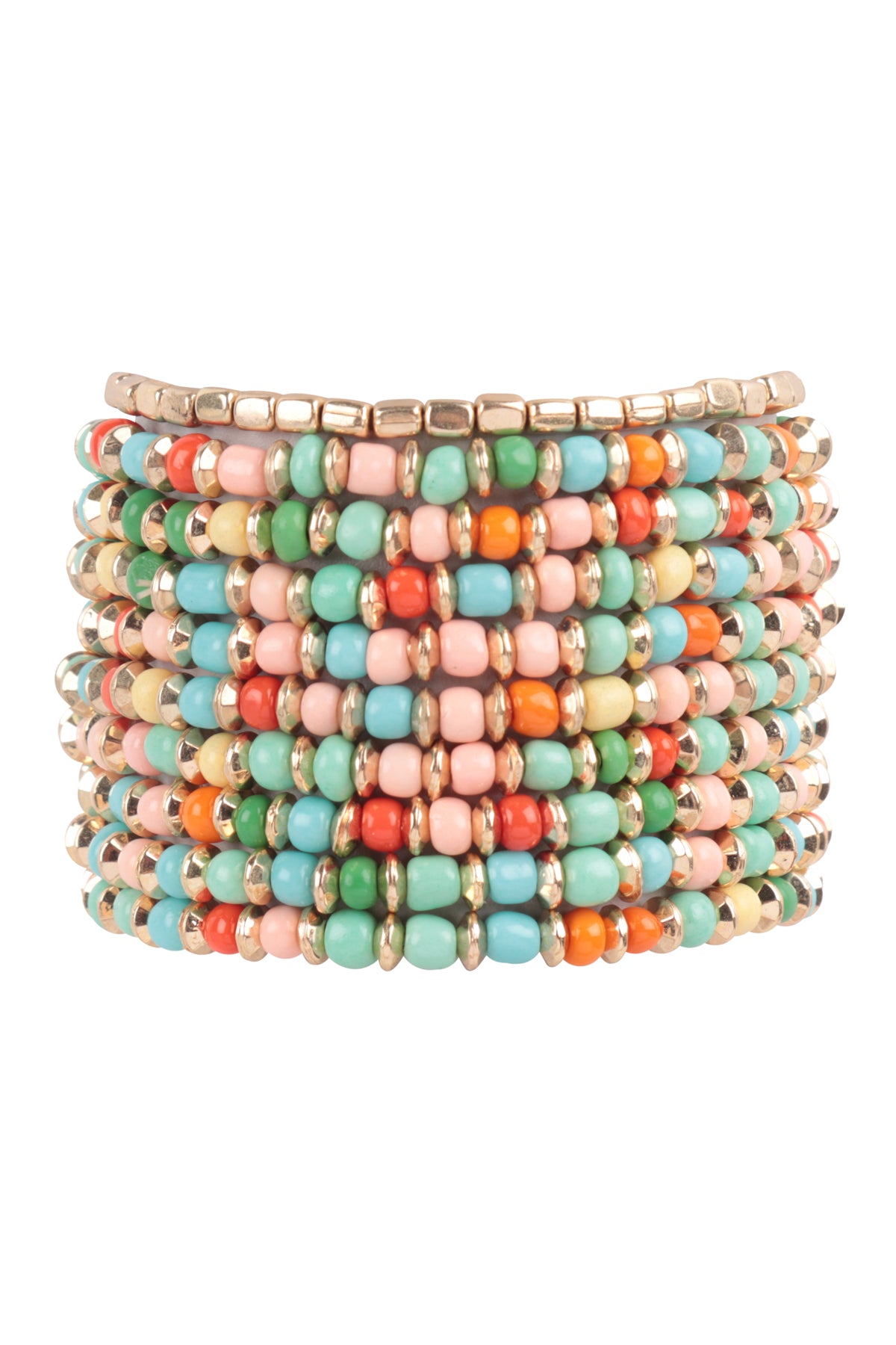 SEED BEAD, CCB STACKABLE, LAYERED VERSATILE BRACELET – Riah Fashion