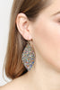 SEQUIN MARQUISE DROP EARRINGS