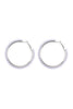 PEARL HOOP BOHO EARRING SET