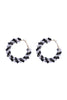 WRAP PEARL GLASS BEADS BOHO EARRINGS SET