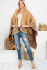 HDF2090LEO - LEOPARD PRINT SHAWL CARDIGAN
