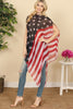 HDF2841 - USA ACCENT PONCHO