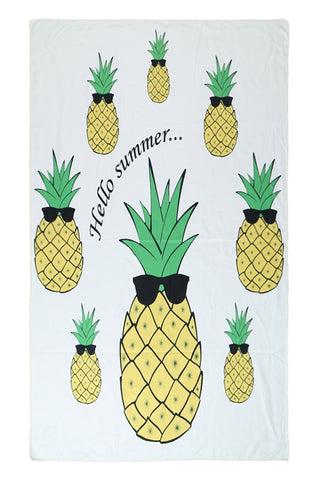 CACTUS AND SUCCULENT PATTERN TOWEL