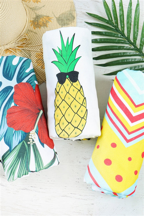 PINEAPPLE PRINT TOWEL