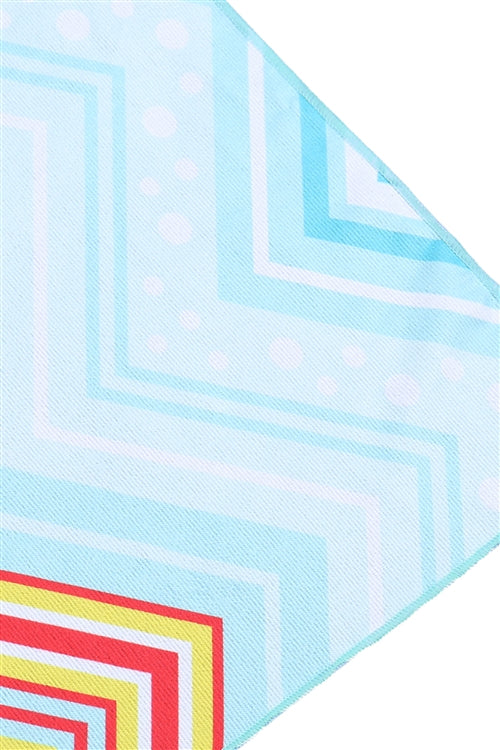 CHEVRON PATTERN TOWEL