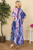 LEAF CRAWLER PRINT SUMMER LONG KIMONO