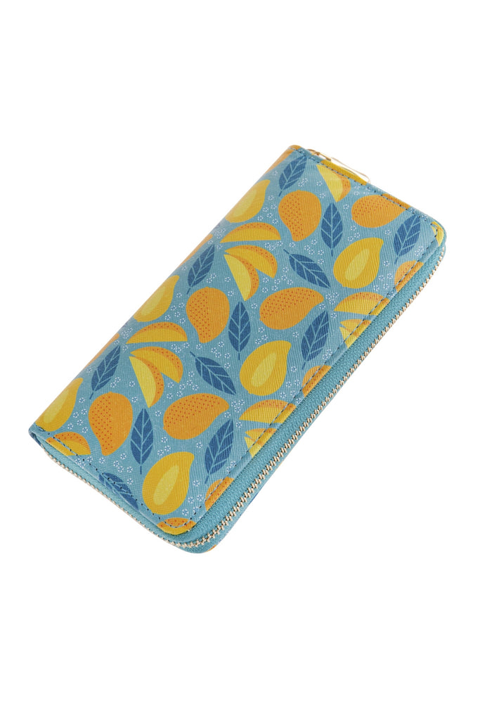 STYLE 1 FRUITS PRINTED ZIPPER WALLET
