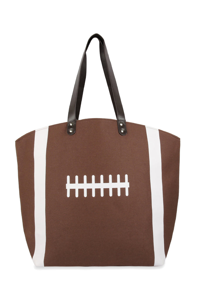 GAMEDAY SPORTS LEATHER TOTE BAG