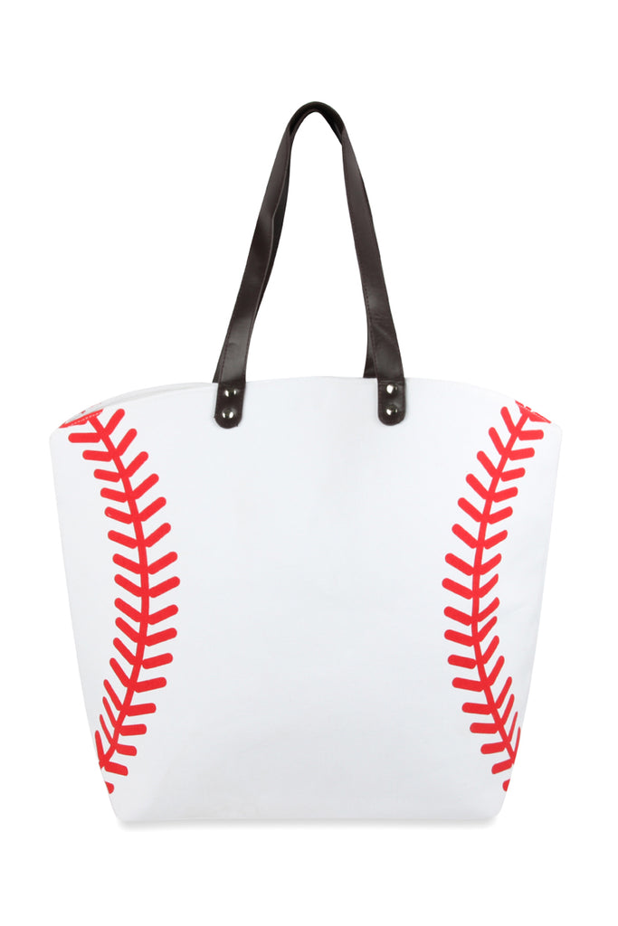 GAMEDAY SPORTS LEATHER TOTE BAG