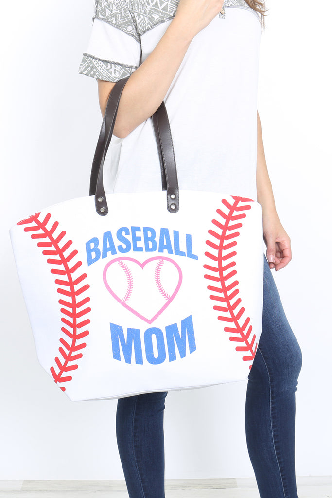 GAMEDAY SPORTS LEATHER TOTE BAG