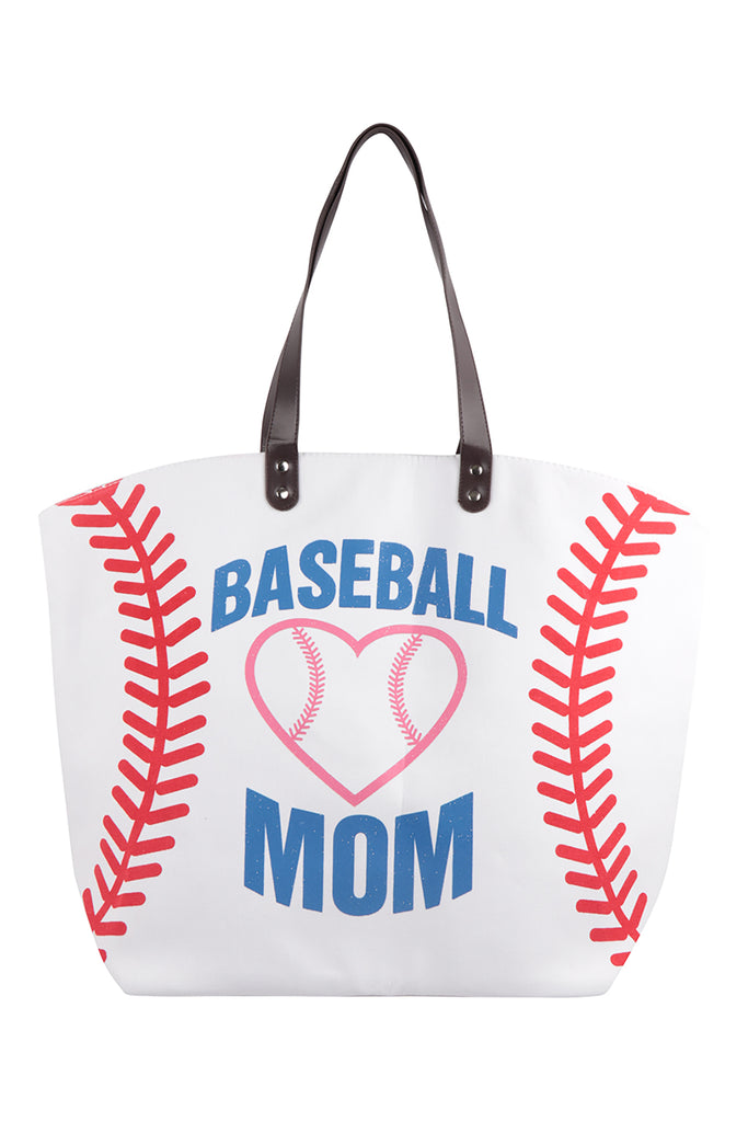 GAMEDAY SPORTS LEATHER TOTE BAG