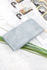 SMOKE PRINT ZIPPER WALLET