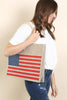 AMERICAN PRINT WOMENS FASHION TOTE BAG