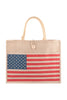 AMERICAN PRINT WOMENS FASHION TOTE BAG
