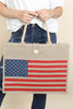 AMERICAN PRINT WOMENS FASHION TOTE BAG