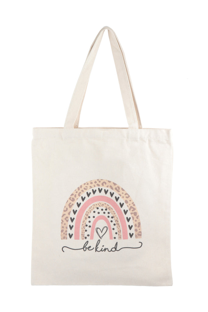 BE KIND PRINT TOTE BAG