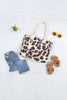 KIDS ANIMAL PRINT LEOPARD SUMMER FASHION TOTE BAG