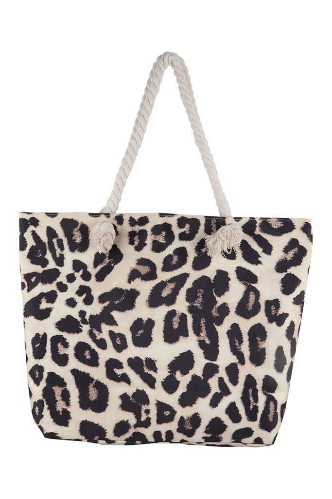 ANIMAL PRINT LEOPARD SUMMER FASHION TOTE BAG