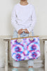 KIDS TIE DYE ROPE HANDLE SUMMER TOTE BAG