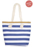 KIDS STRIPED PRINT SUMMER TOTE BAG