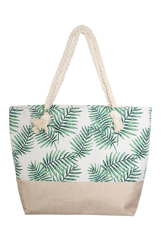 ABSTRACT PRINT SUMMER TOTE BAG