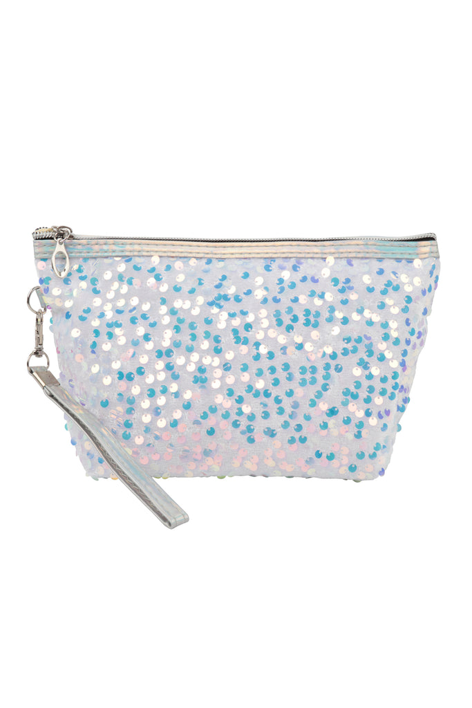 SEQUIN GLITTER COSMETIC POUCH