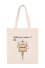 WHATS YOUR ADDICTION? ME PERFUME MINIMALIST FASHION TOTE BAG