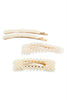 PEARL AND GLASS BEADS HAIR PIN SET