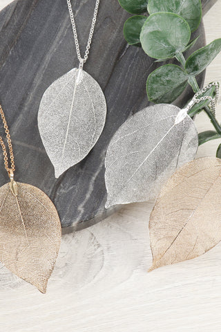 NATURAL STONE PENDANT NECKLACE