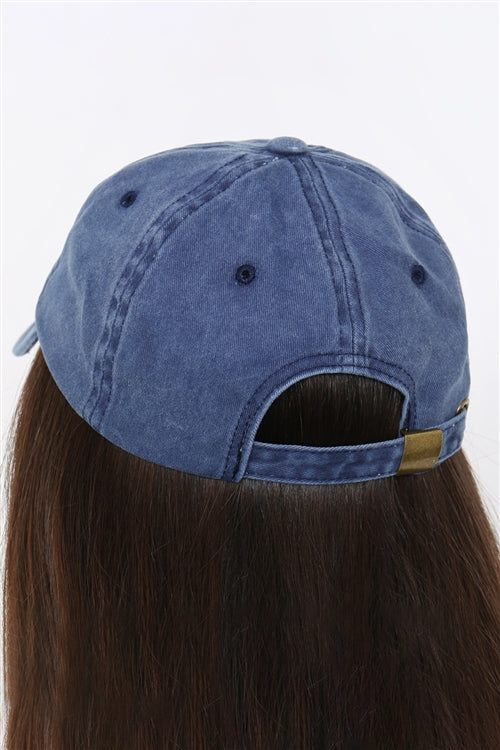 ACID WASHED BASEBALL CAP