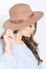 BRIM FASHION HAT W/ ADJUSTABE BUCKLE