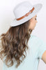 BRIM FASHION HAT W/ ADJUSTABE BUCKLE