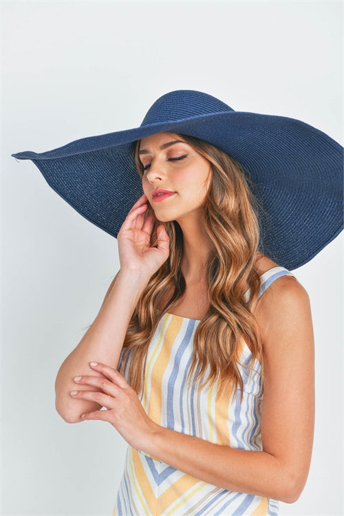 WOMEN'S FLOPPY FASHION WIDE BRIM HAT