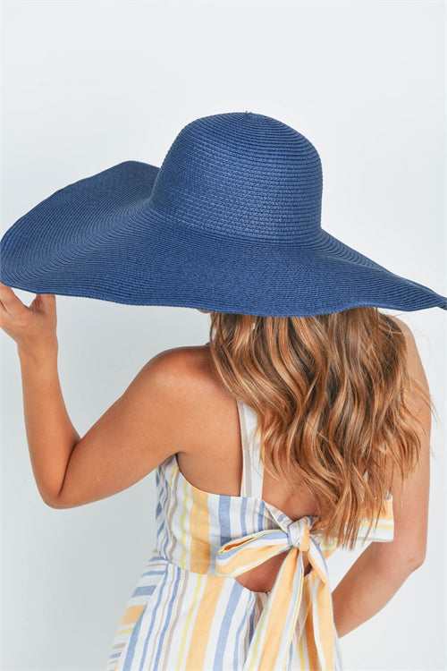 WOMEN'S FLOPPY FASHION WIDE BRIM HAT