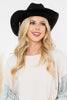 FEDORA FASHION BRIM HAT WITH GLITTER RHINESTONE LACE
